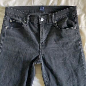 GAP Black Straight Leg Jeggings